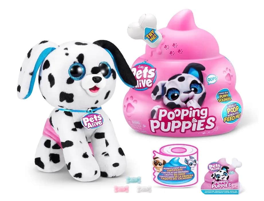 Pluszowe pieski jak żywe – odkryj realistyczne zabawki dla dzieci