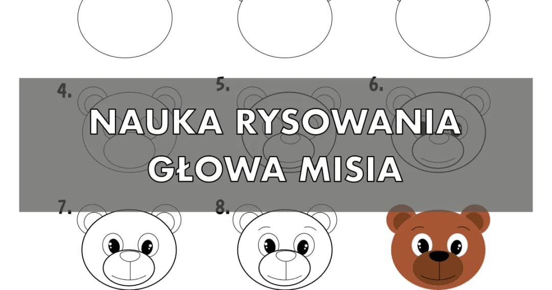Jak narysować pluszowego misia: proste kroki dla każdego rysownika
