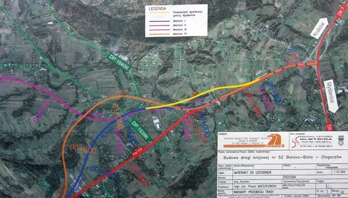 Szczegółowa mapa Beskidzkiej Drogi Integracyjnej - uniknij problemów w podróży